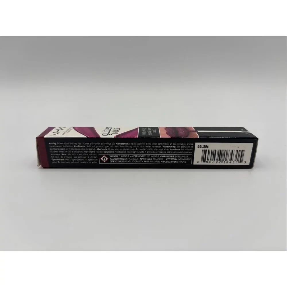 New‎ NYX Glitter Goals Liquid Lipstick Bloodstone GGLS06
